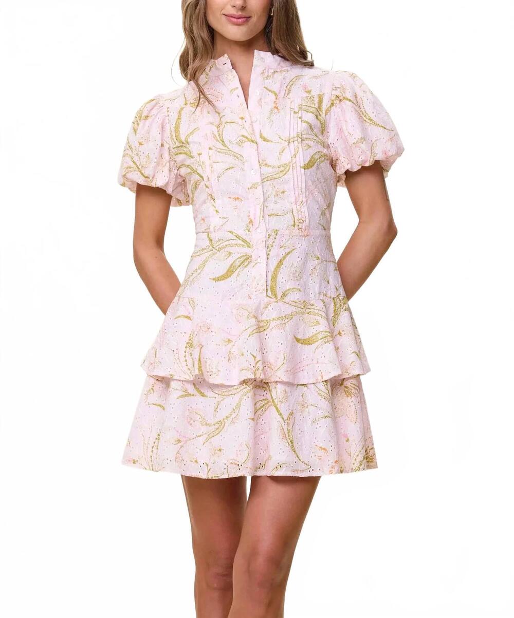 NEW CLEOBELLA natalie mini dress in pink